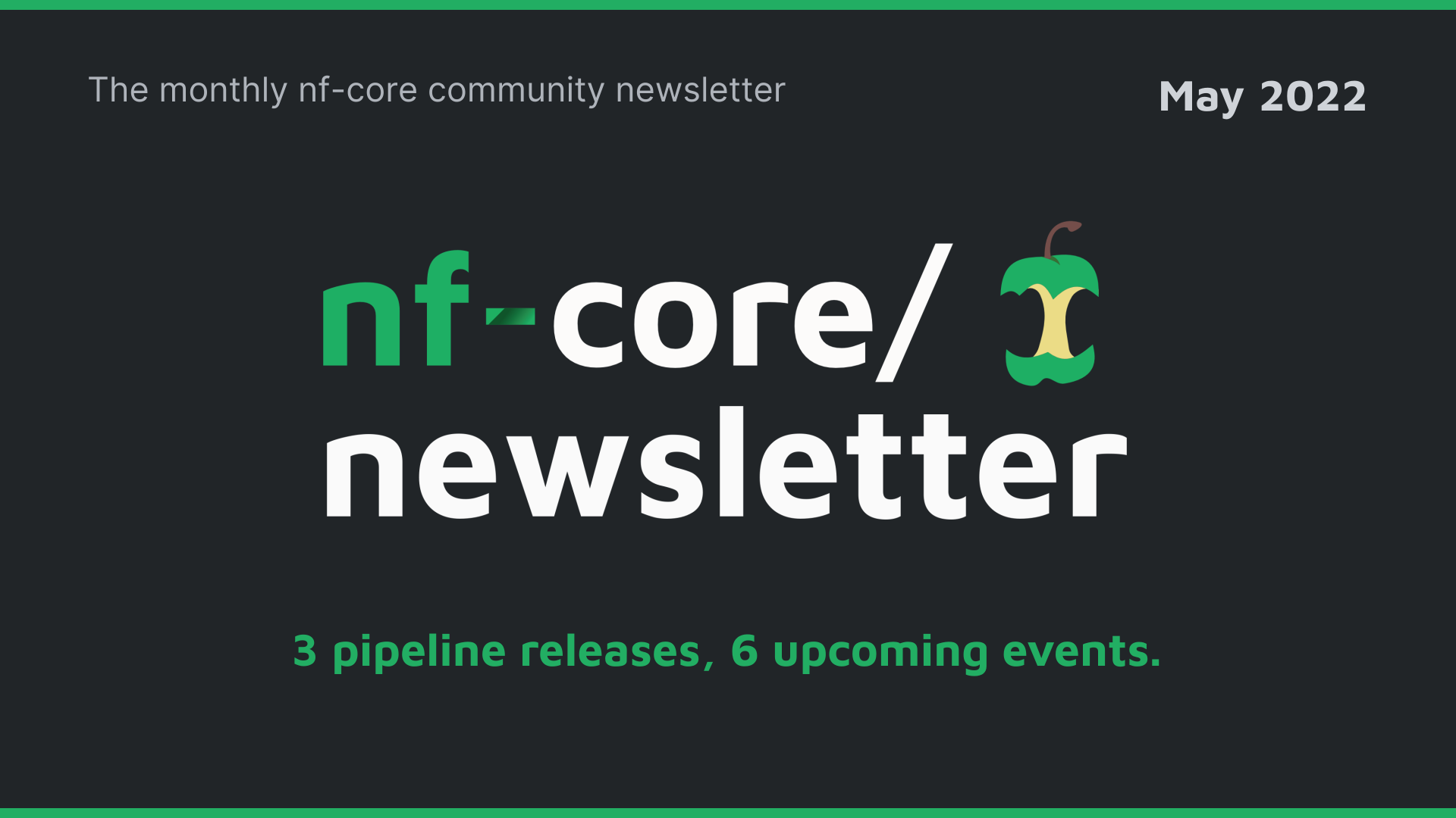 nf-core newsletter — May 2022