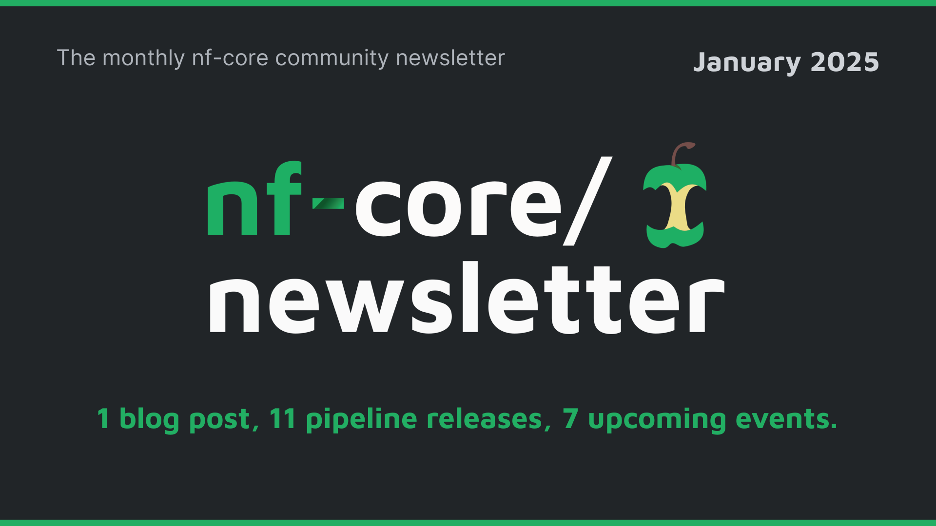nf-core newsletter — January 2025
